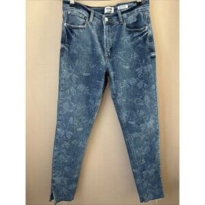 Kensie Women’s The Ultimate High Rise Skinny Floral Print Jeans Size 6